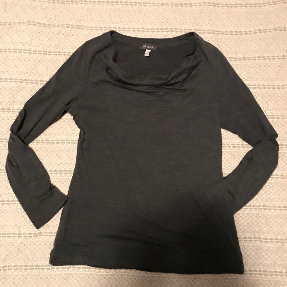 Ibex Cowl neck top